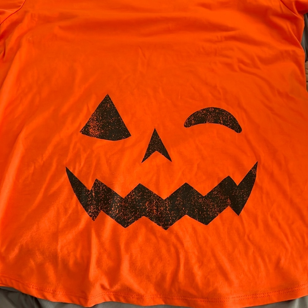 Jack-O-Lantern Maternity Shirt
